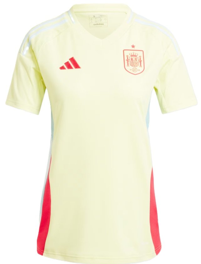 Camisa Feminina II Seleção da Espanha 2024 Adidas oficial 